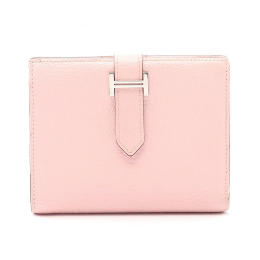 Hermes Bifold Wallet Bearn Compact Lo Zusakura Leather