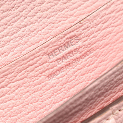 Hermes Bifold Wallet Bearn Compact Lo Zusakura Leather — view 4