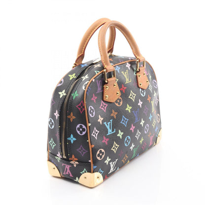 Louis Vuitton Handbag Tul Ville Noir Co Ting Canvas Leather — view 2