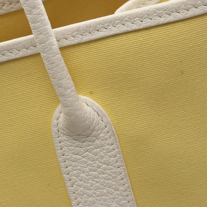 Hermes Tote Garden Party TPM Souffle White Canvas — view 9