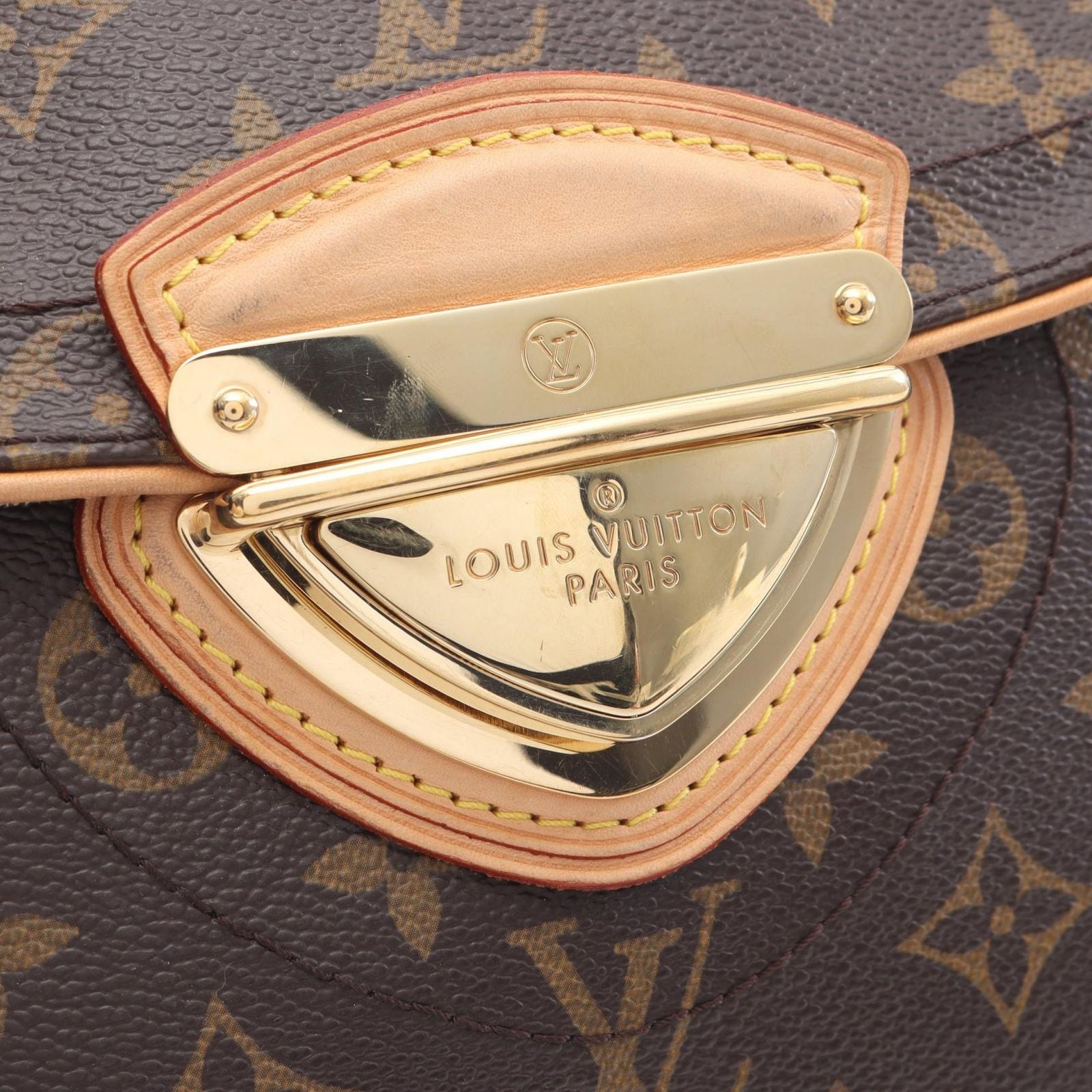 Louis Vuitton Shoulder Bag Bivari Mm Co Ting Canvas Leather — view 8