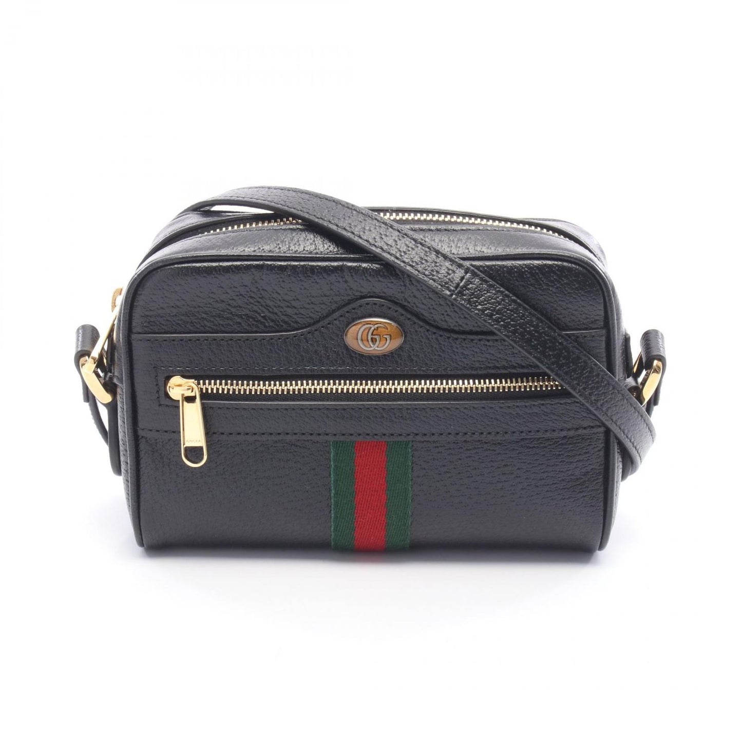 Gucci Shoulder Bag Oppidia Black Leather Mini