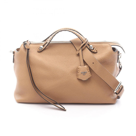 Fendi Handbag by the Way Selleria Camel Leather by the Way