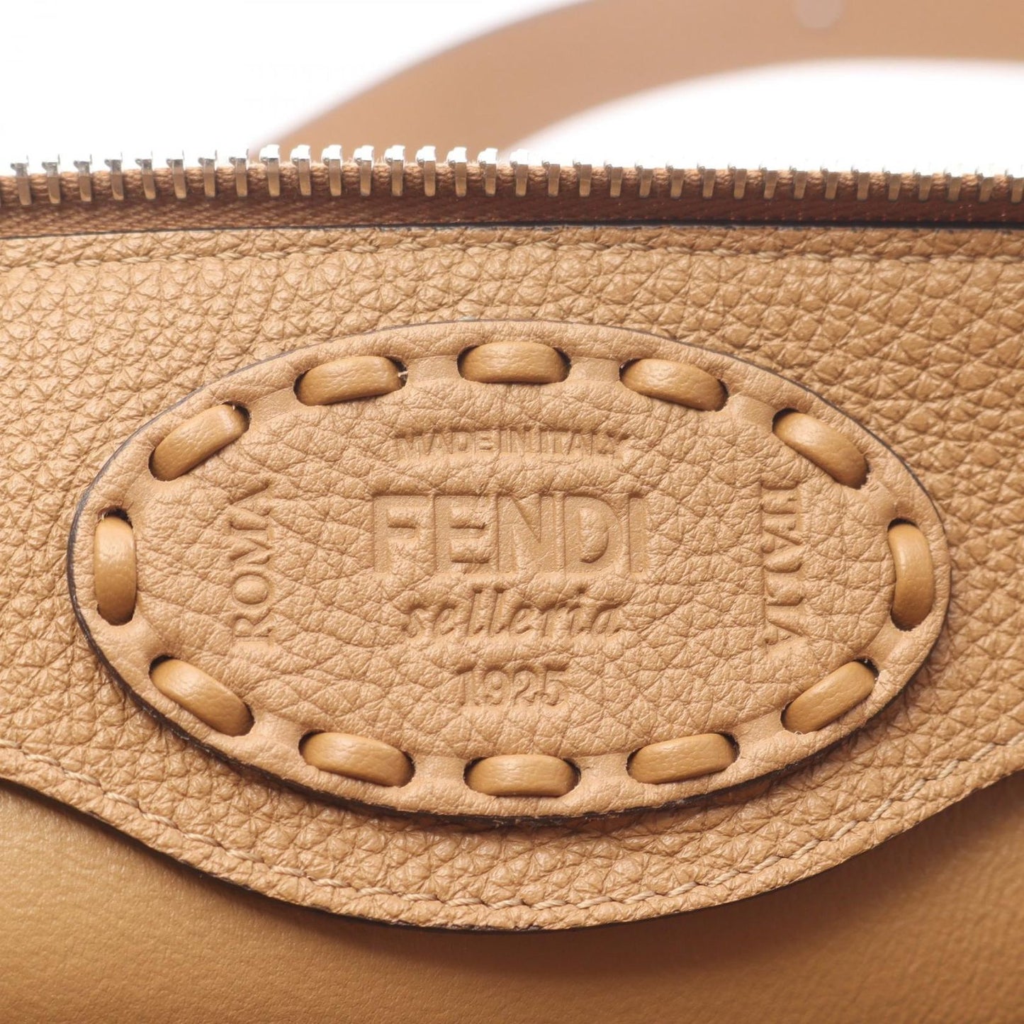 Fendi Handbag by the Way Selleria Camel Leather by the Way — view 4