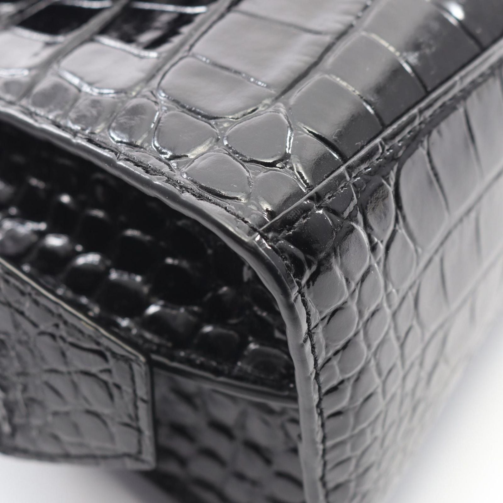 Balenciaga Handbag Neo Class City Mini Neo Classic Mini Black Leather — view 6