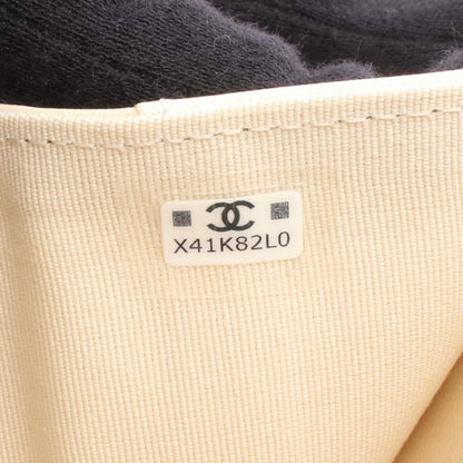 Chanel Trifold Wallet Quilted Kri-m Leather — view 6