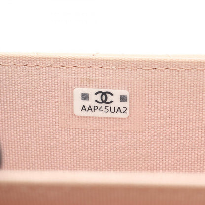 Chanel Shoulder Bag Mini Quilted Pink Beige Fu Mini Che Nshoulder — view 5