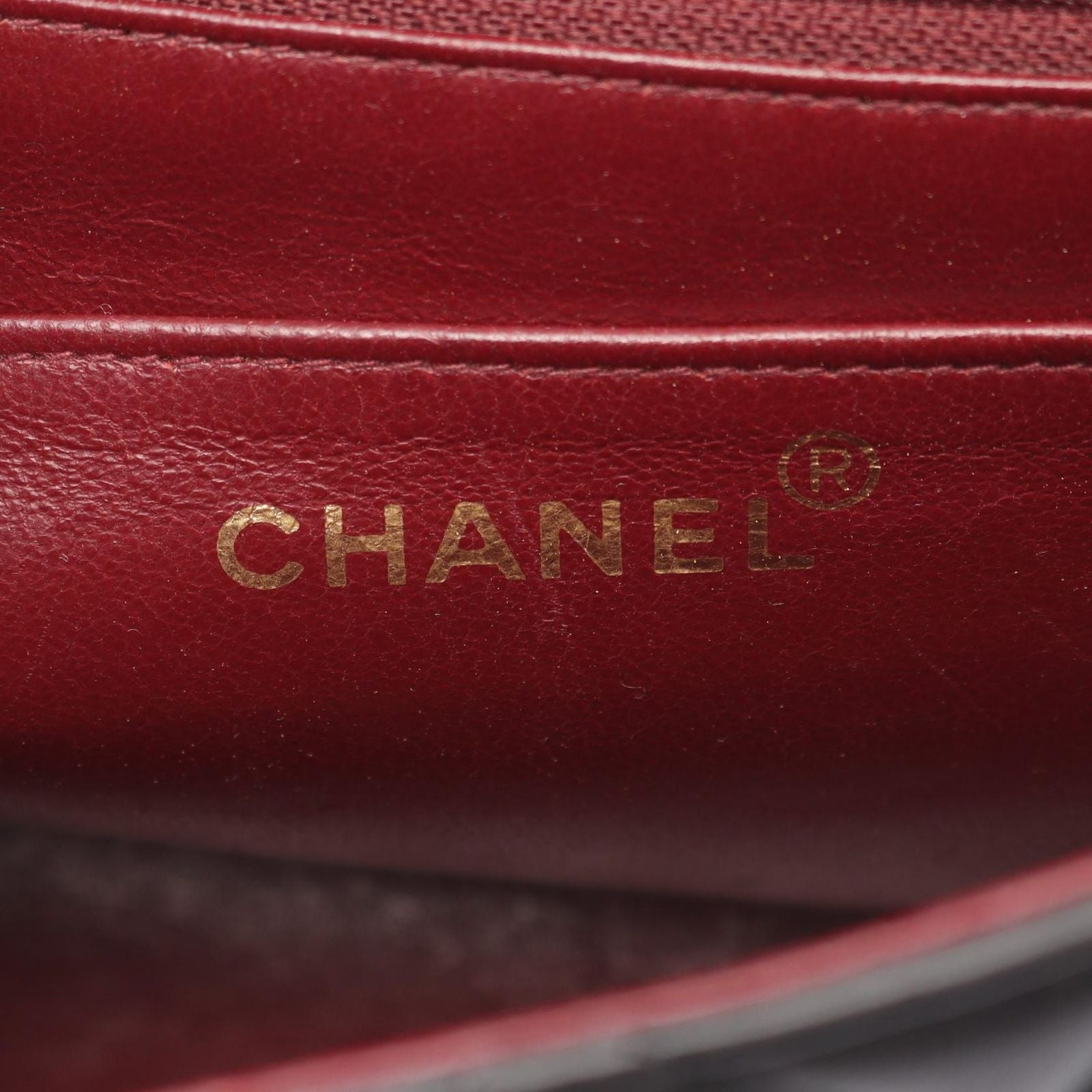 Chanel Shoulder Bag Quilted Diana Flap Black Lambskin Chain — view 4