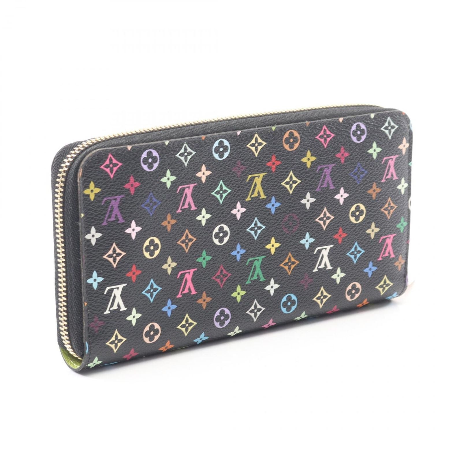 Louis Vuitton Round Wallet Zippy Noir Bistash Canvas — view 2