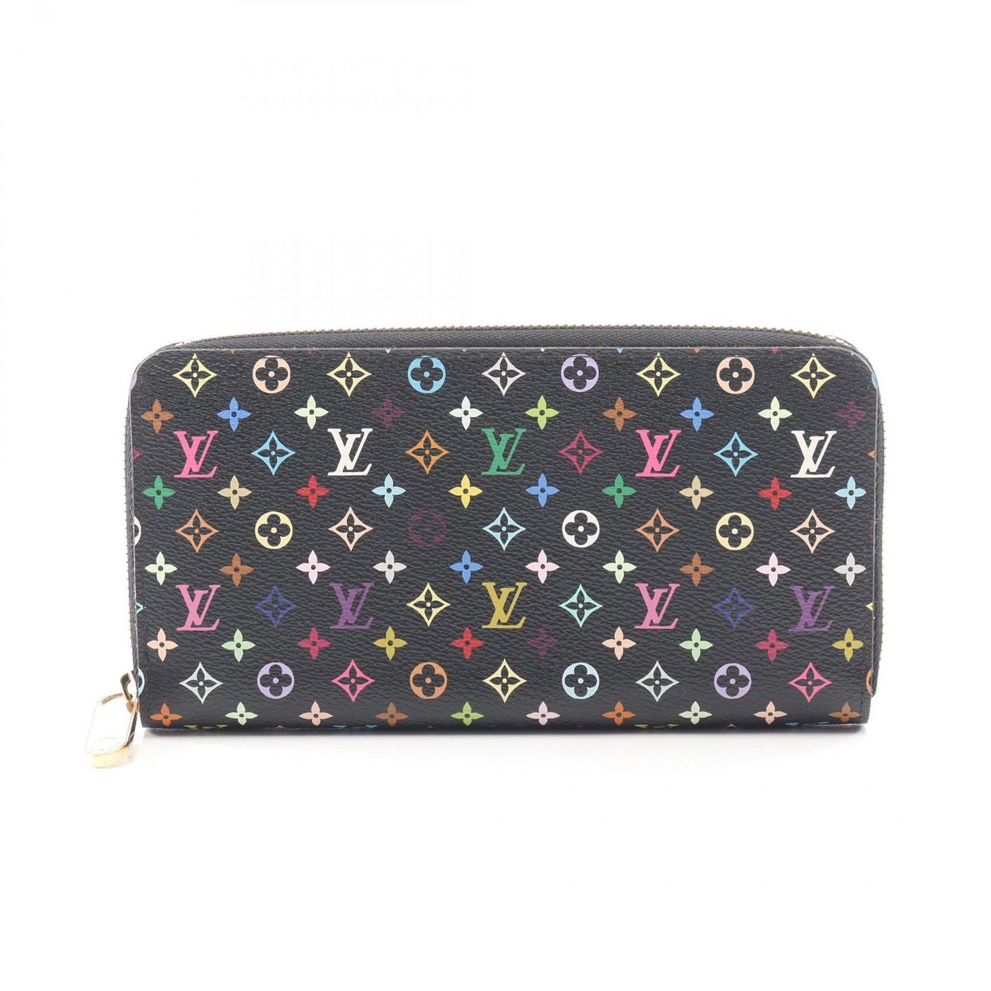 Louis Vuitton Round Wallet Zippy Noir Bistash Canvas