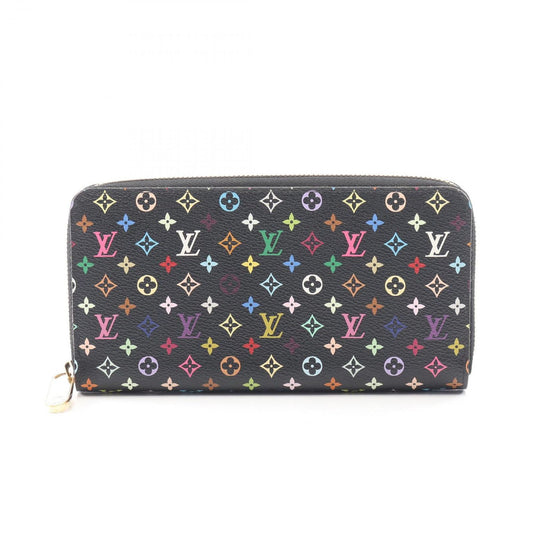 Louis Vuitton Round Wallet Zippy Noir Bistash Canvas