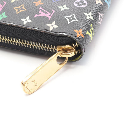 Louis Vuitton Round Wallet Zippy Noir Bistash Canvas — view 8