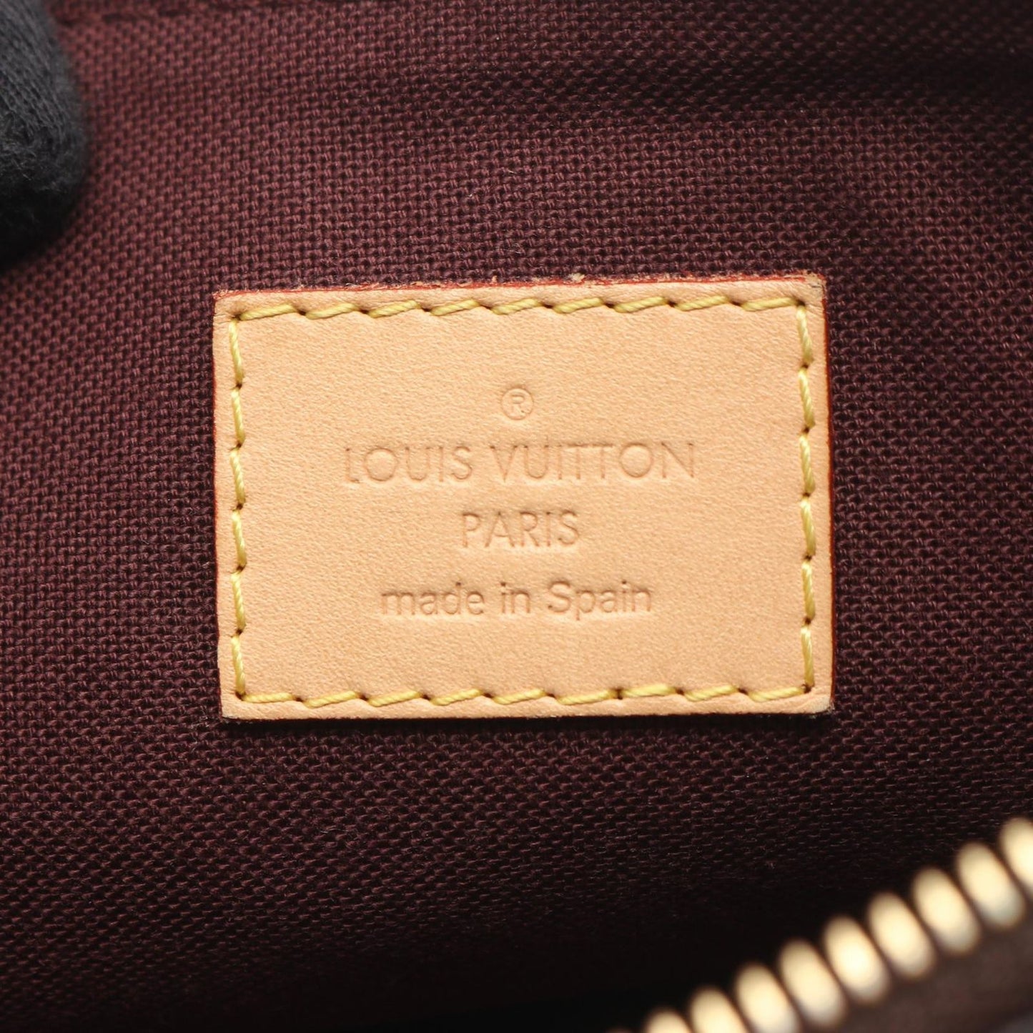 Louis Vuitton Shoulder Bag Mavillon Co Ting Canvas Leather — view 4
