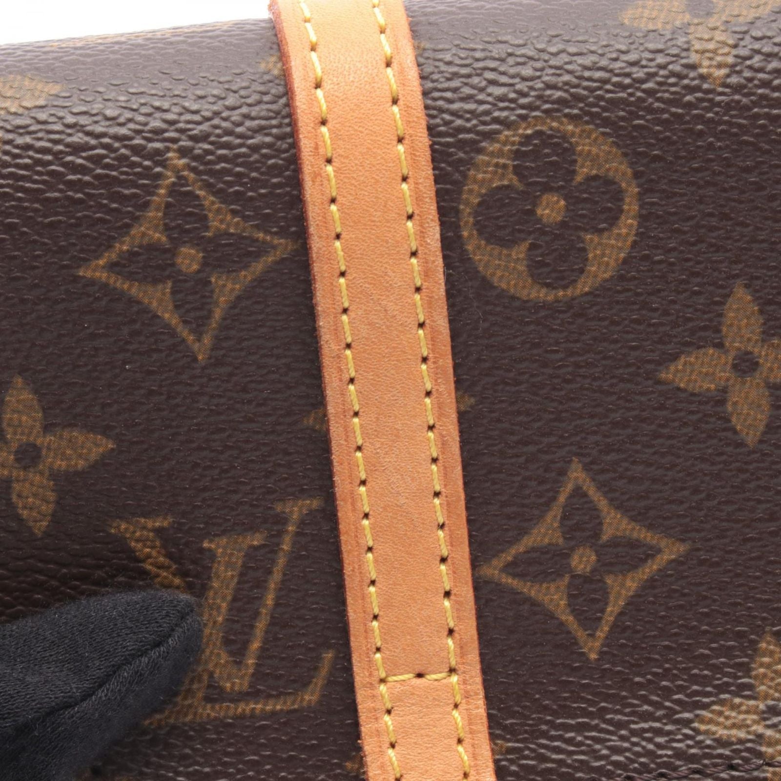 Louis Vuitton Waist Bag Pochette Marelle Co Ting Canvas Leather — view 7