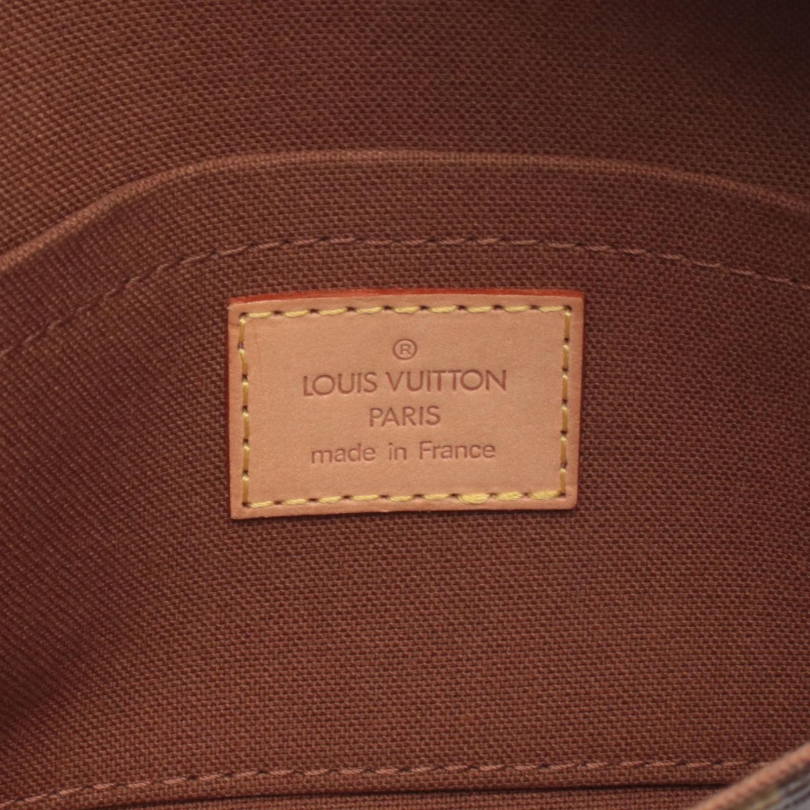 Louis Vuitton Waist Bag Pochette Marelle Co Ting Canvas Leather — view 4