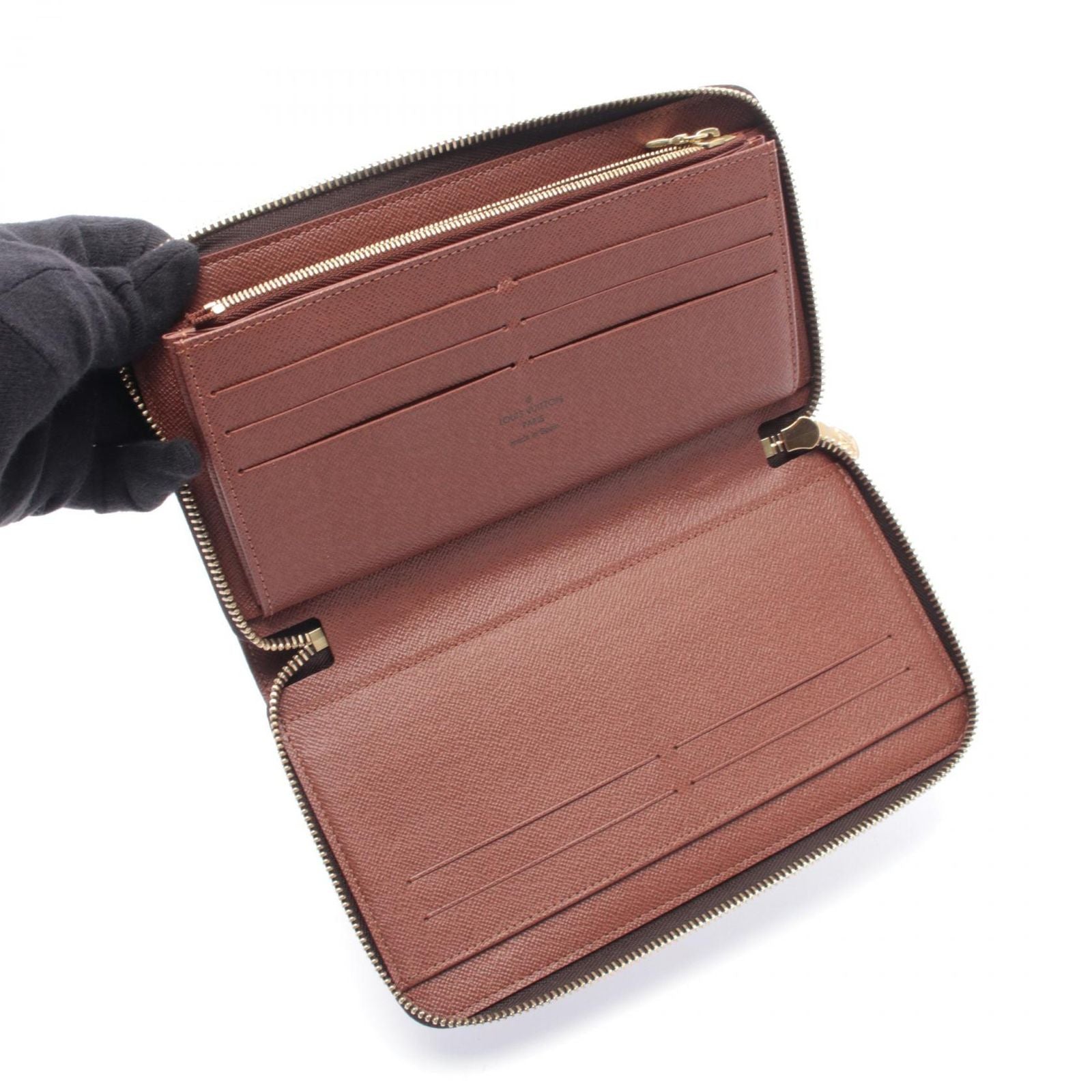Louis Vuitton Round Wallet Co Ting Canvas Zippy O-ganizer — view 3