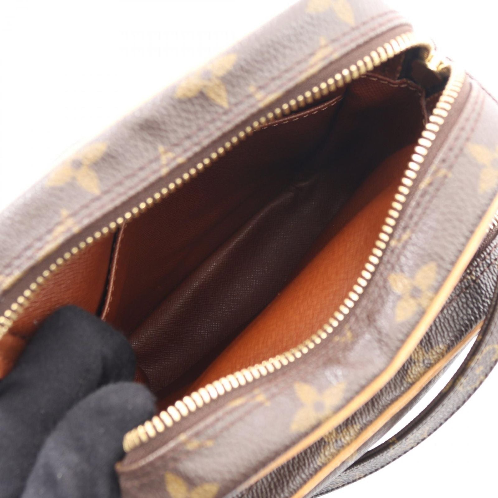 Louis Vuitton Shoulder Bag Amazon Canvas Leather — view 3