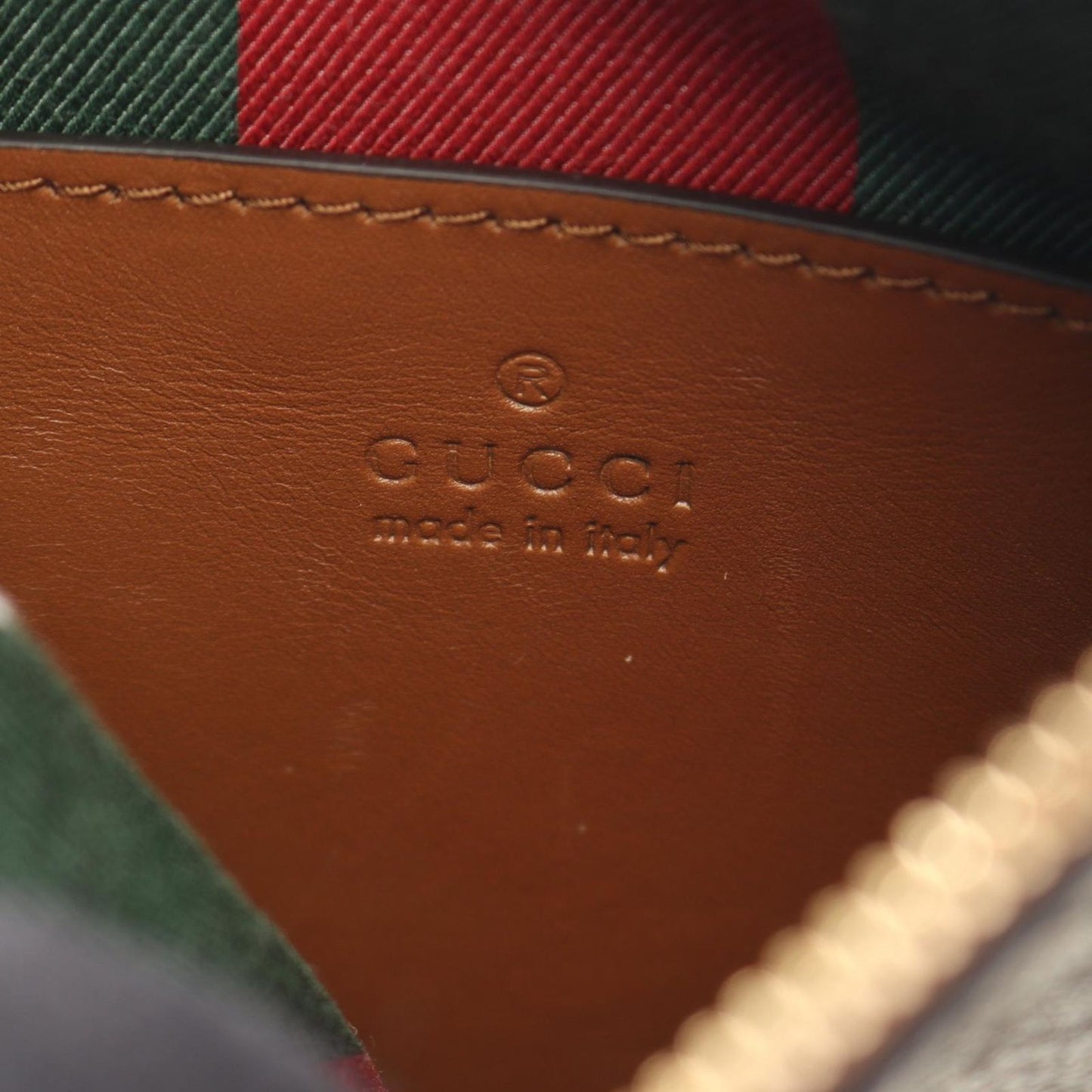Gucci Shoulder Bag GG Emblem Smo Beige Brown Co Ting Canvas Leather Smo — view 4
