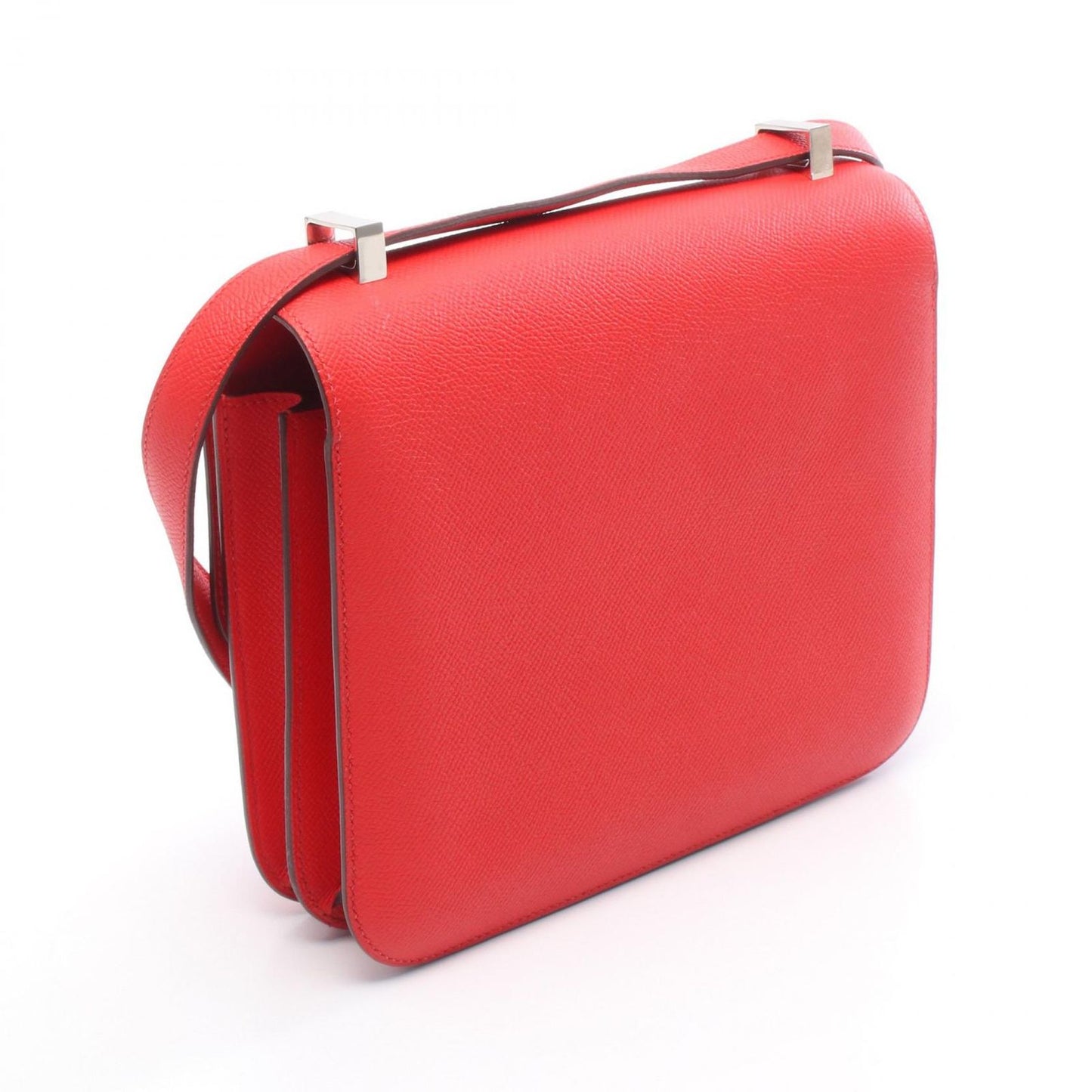 Hermes Shoulder Bag Constance 3 24 Jutomato Pink Leather — view 2