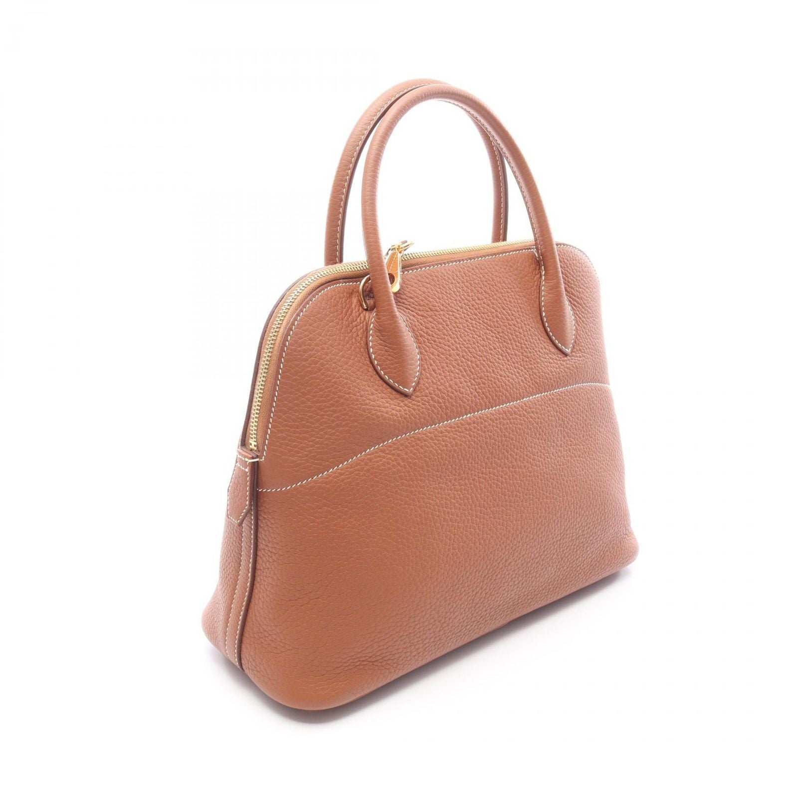 Hermes Handbag Bolide 31 Gold Leather — view 2