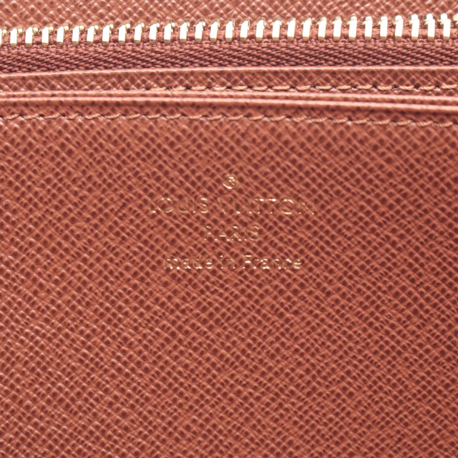 Louis Vuitton Round Wallet Zippy Coating Ting Canvas — view 4