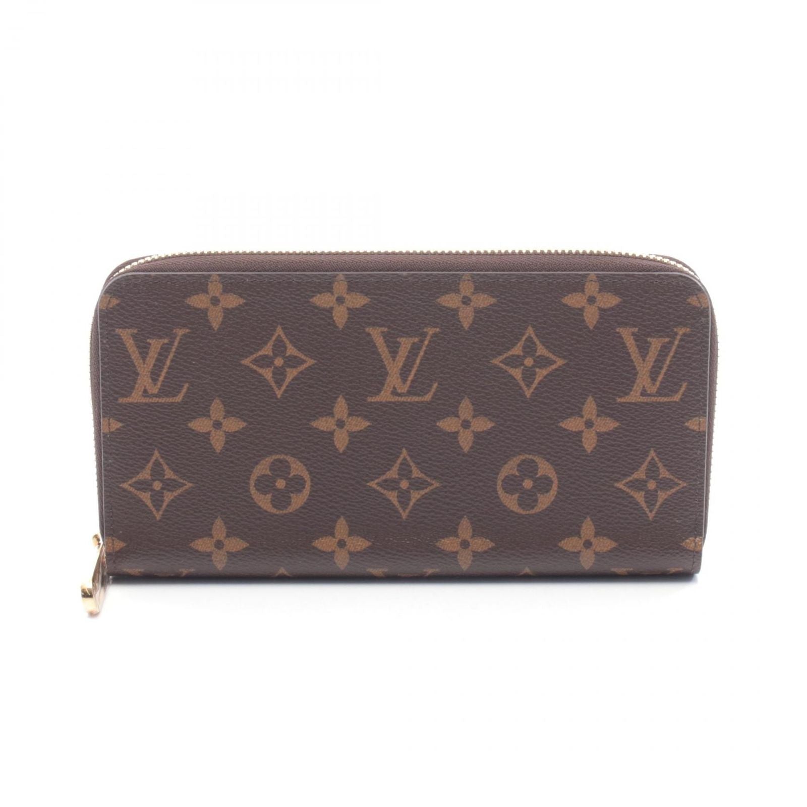 Louis Vuitton Round Wallet Zippy Coating Ting Canvas