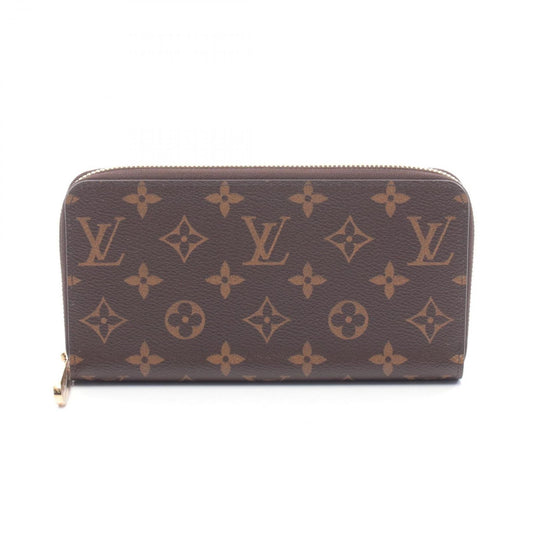 Louis Vuitton Round Wallet Zippy Coating Ting Canvas