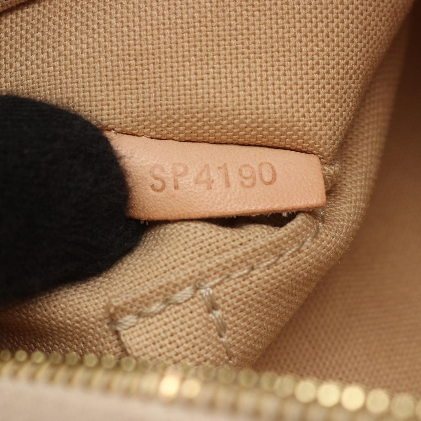 Louis Vuitton Shoulder Bag Shiraku PM Co Ting Canvas Leather — view 5