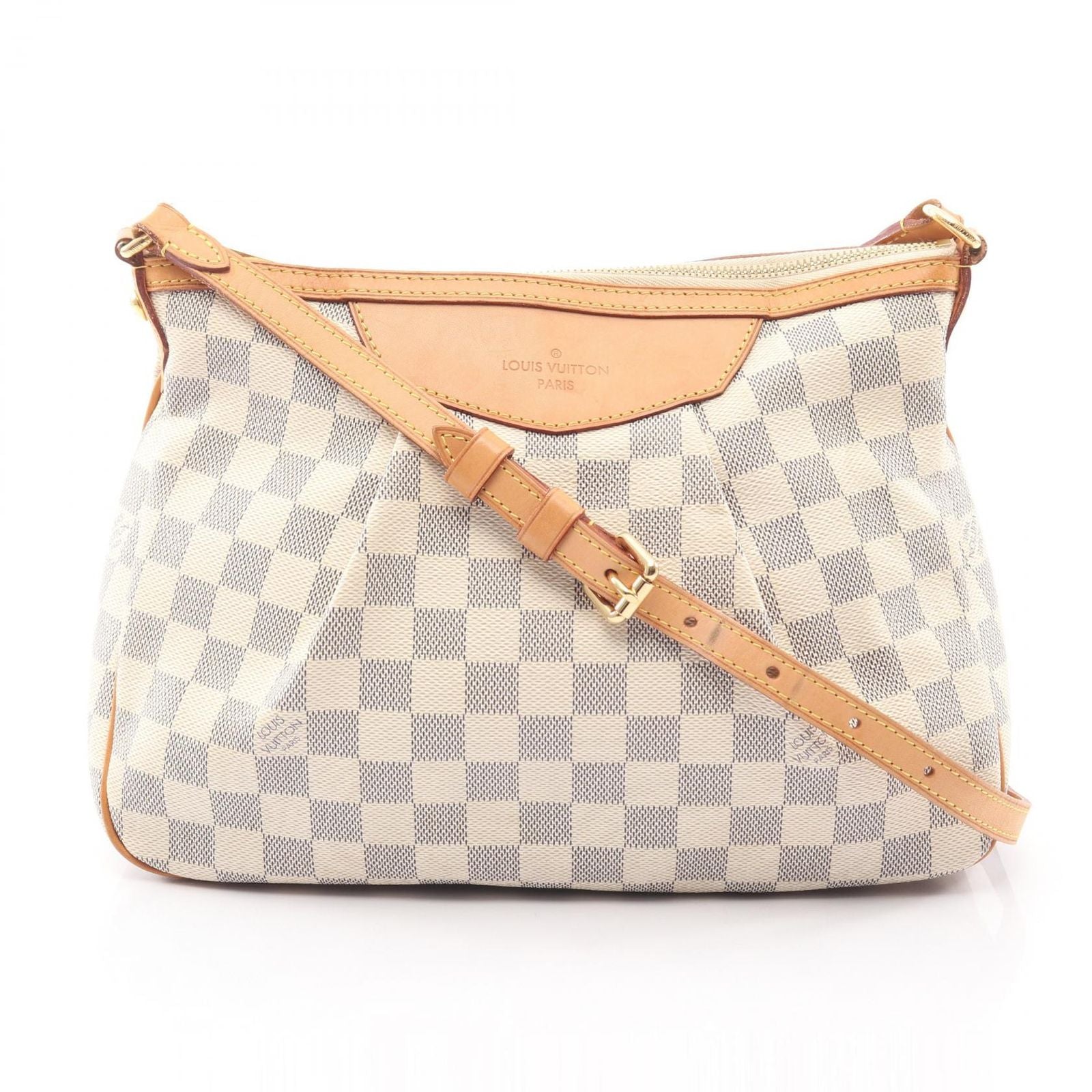 Louis Vuitton Shoulder Bag Shiraku PM Co Ting Canvas Leather