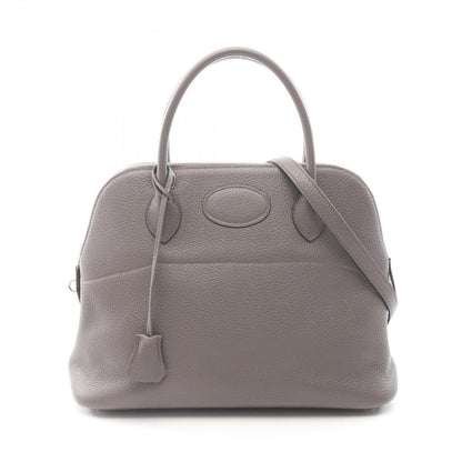 Hermes Handbag Bolide 31 Etain Leather
