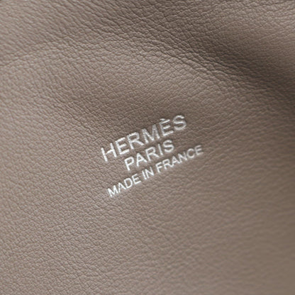 Hermes Handbag Bolide 31 Etain Leather — view 4