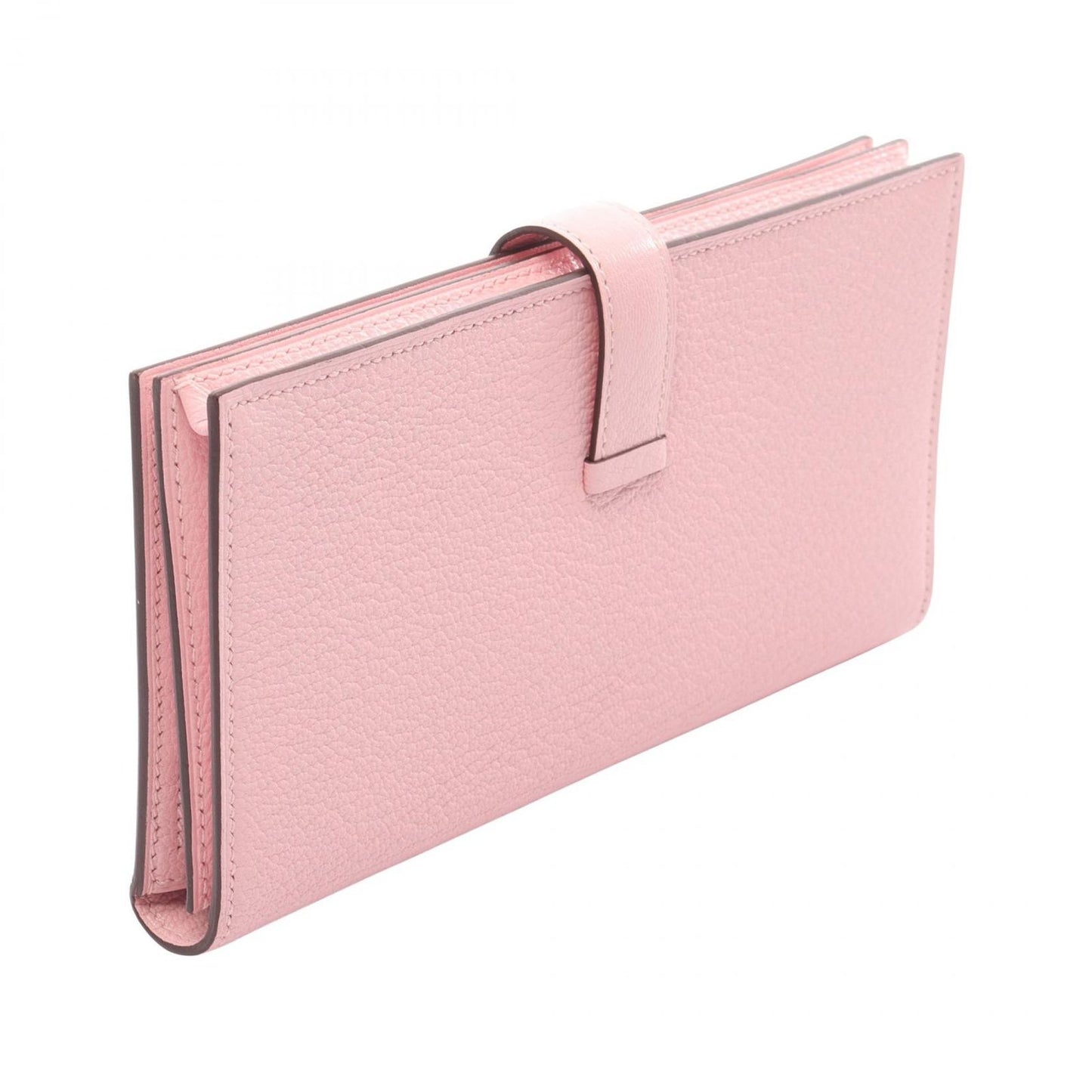 Hermes Bifold Wallet Bearn Soufflelo Zusakura Leather Zus — view 2