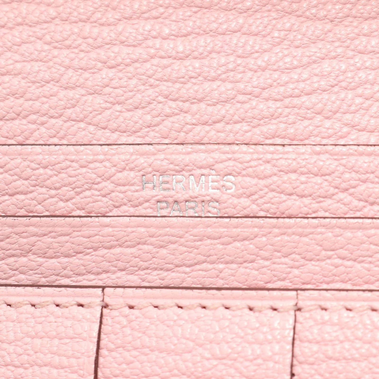 Hermes Bifold Wallet Bearn Soufflelo Zusakura Leather Zus — view 5