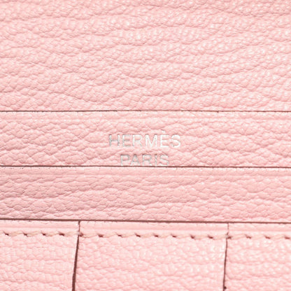 Hermes Bifold Wallet Bearn Soufflelo Zusakura Leather Zus — view 5