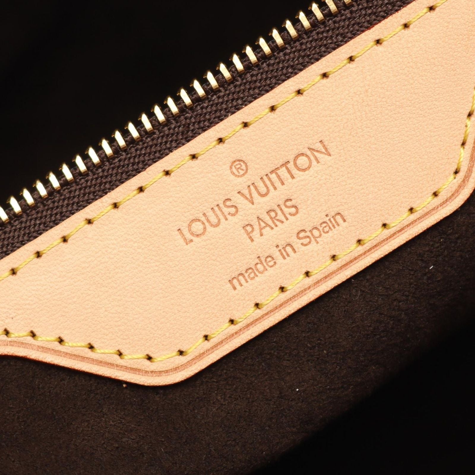 Louis Vuitton Tote Wilshire GM Co Ting Canvas Leather — view 4