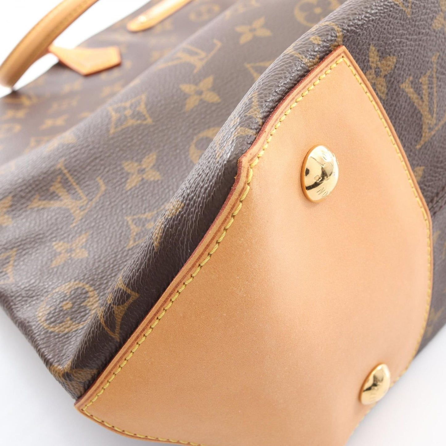 Louis Vuitton Tote Wilshire GM Co Ting Canvas Leather — view 7