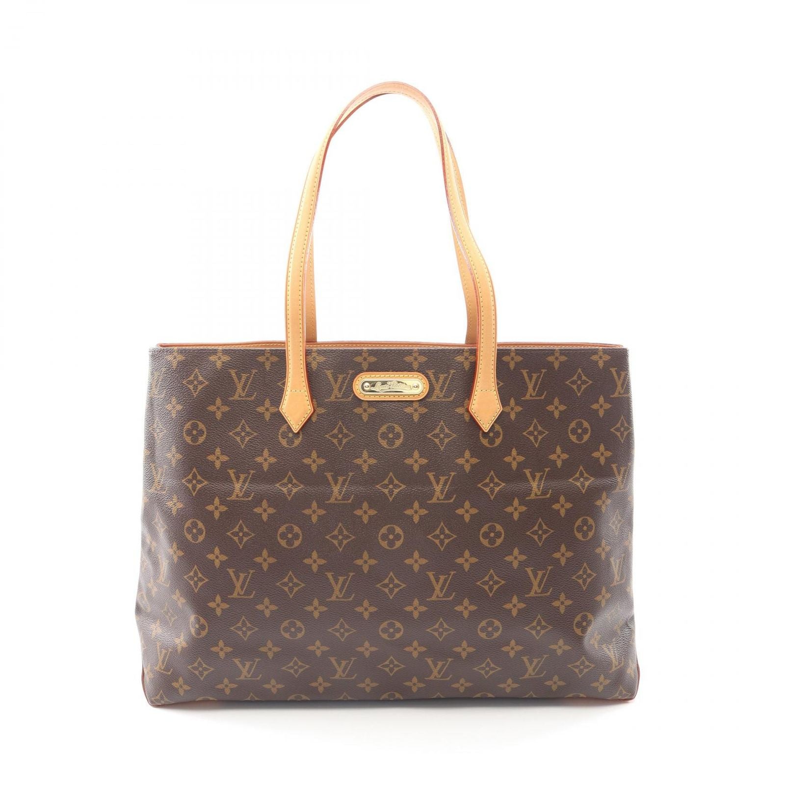 Louis Vuitton Tote Wilshire GM Co Ting Canvas Leather