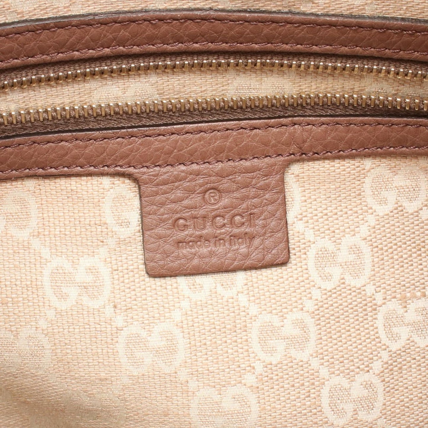 Gucci Shoulder Bag Diana Bamboo Pink Brown Leather — view 4