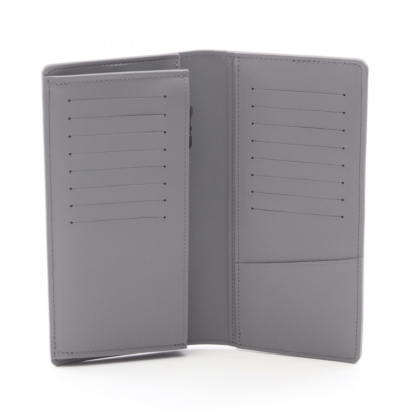 Louis Vuitton Bifold Wallet Portefeuille Brazza Gray Leather — view 3