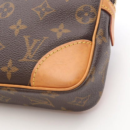 Louis Vuitton Clutch Marly Dragonne Co Ting Canvas Leather — view 7