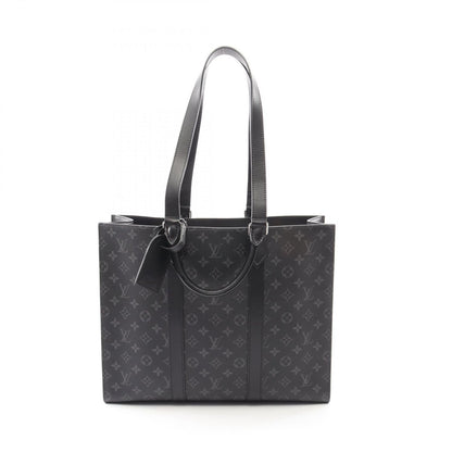 Louis Vuitton Tote Sac Plat Co Ting Canvas Leather