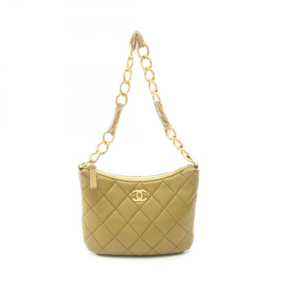 Chanel Shoulder Bag Rujo Oli Lambskin Quilted Bo