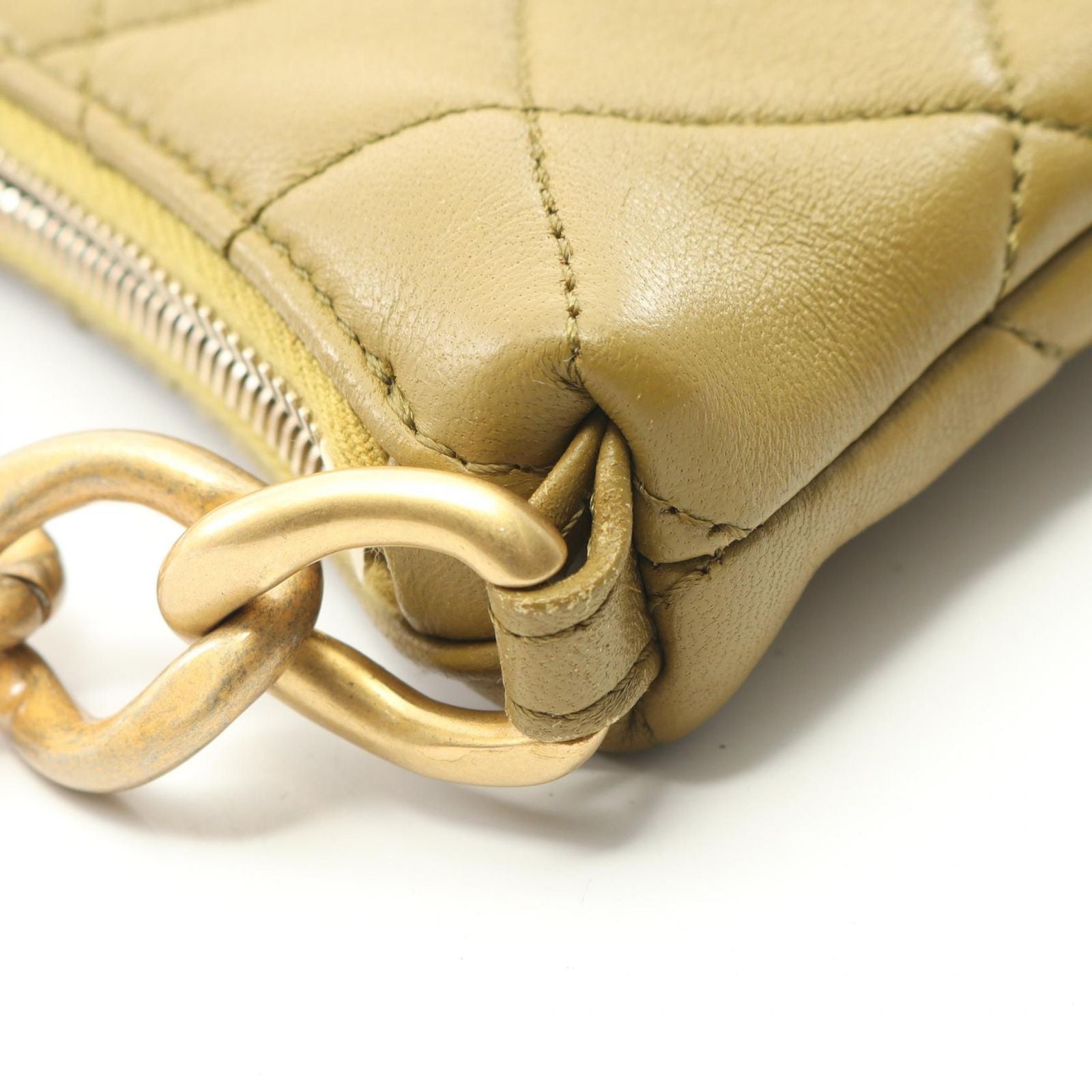 Chanel Shoulder Bag Rujo Oli Lambskin Quilted Bo — view 8