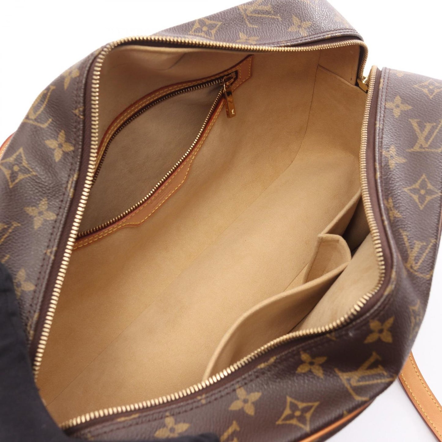 Louis Vuitton Shoulder Bag Cite GM Co Ting Canvas Leather Ready — view 3