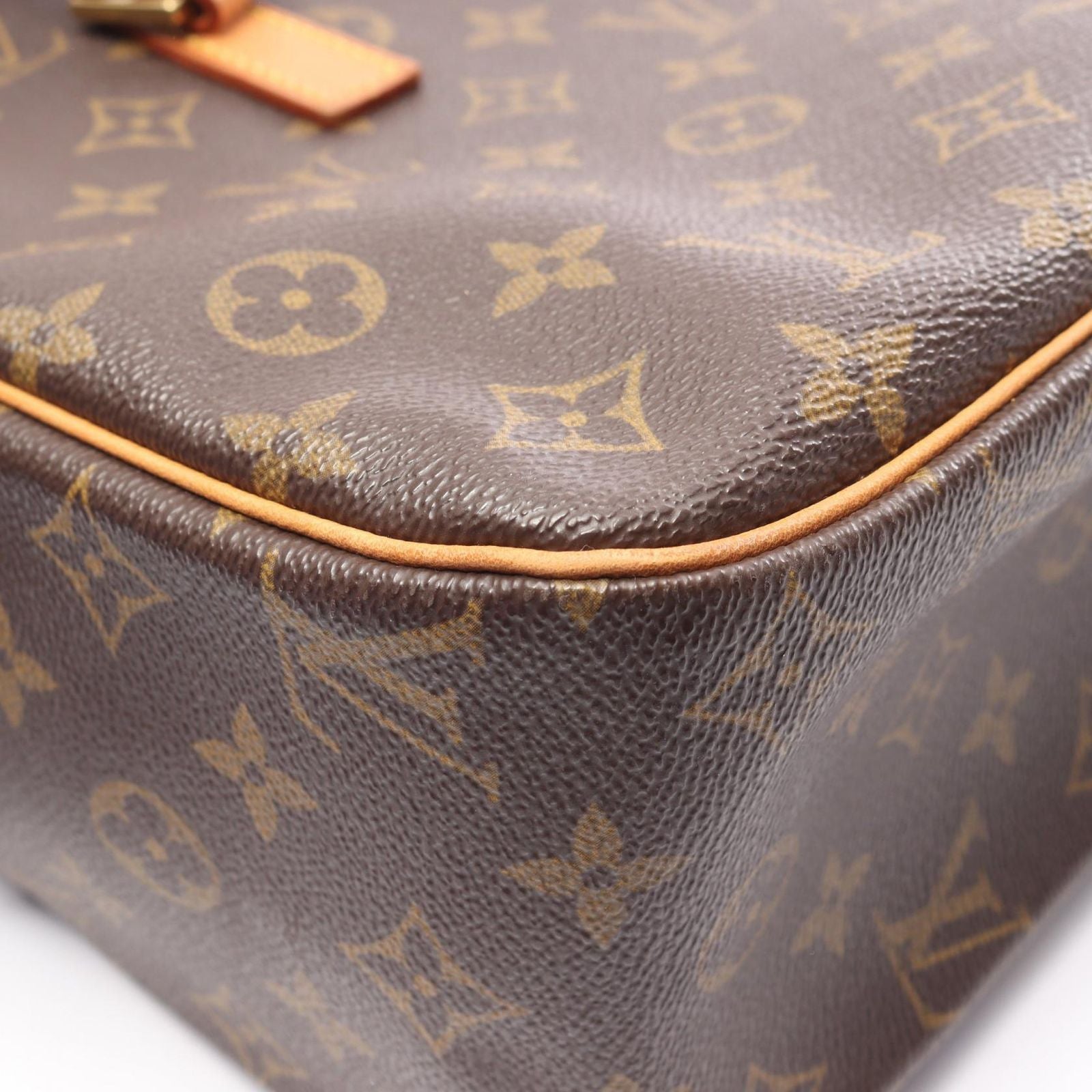 Louis Vuitton Shoulder Bag Cite GM Co Ting Canvas Leather Ready — view 7