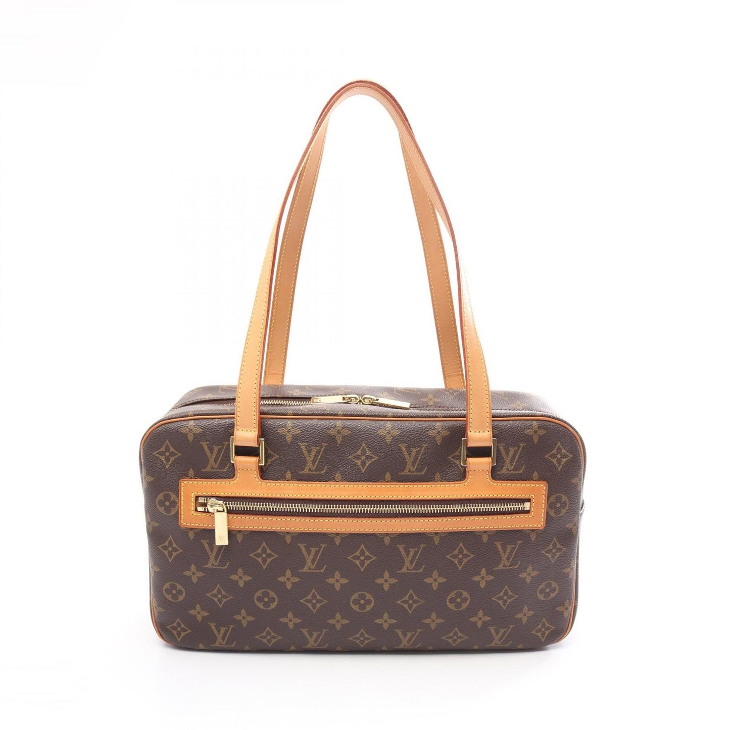 Louis Vuitton Shoulder Bag Cite GM Co Ting Canvas Leather Ready