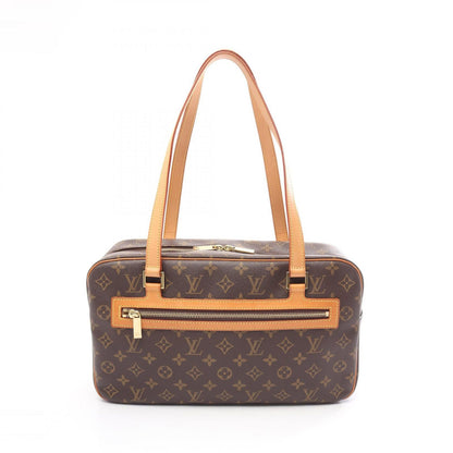 Louis Vuitton Shoulder Bag Cite GM Co Ting Canvas Leather Ready