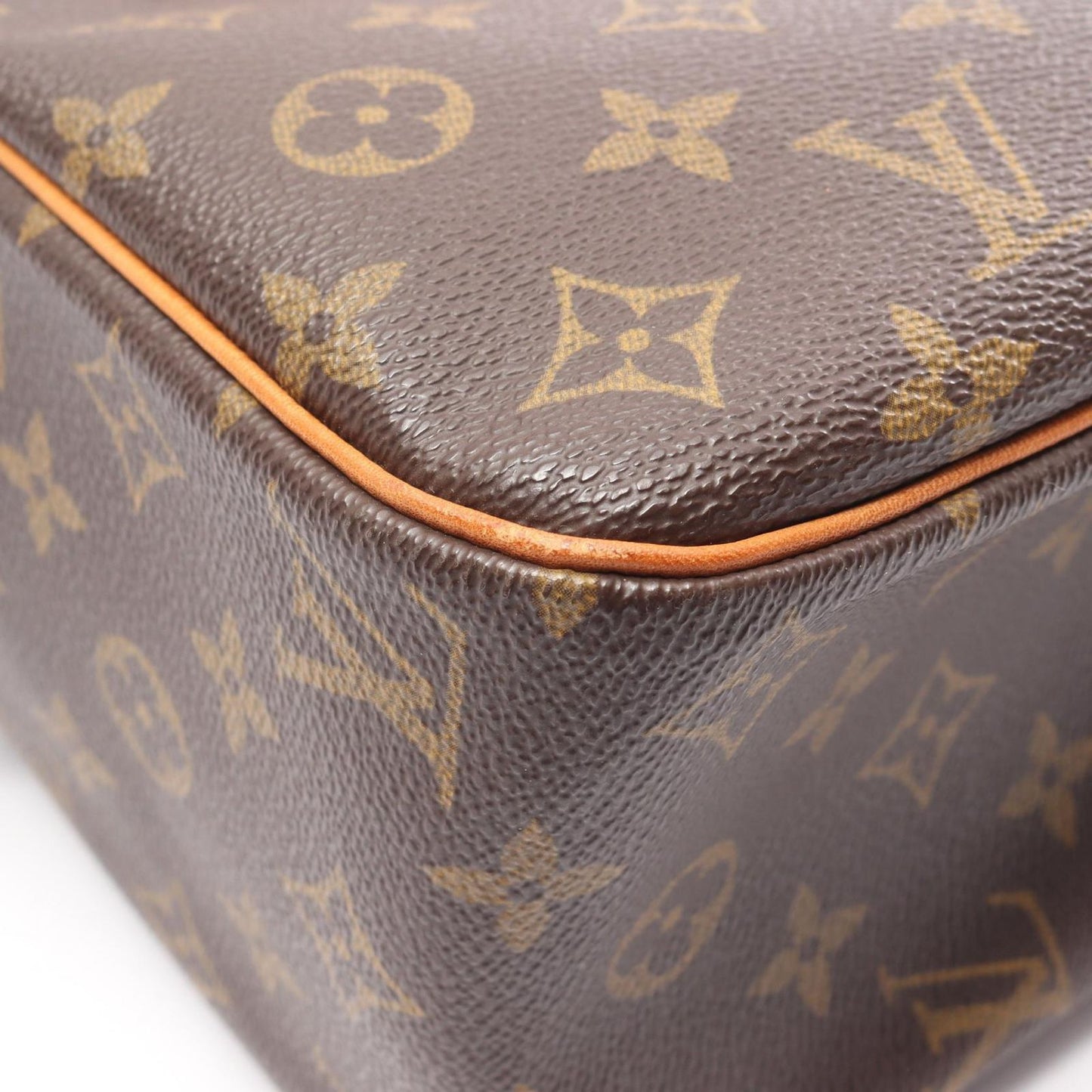Louis Vuitton Shoulder Bag Cite GM Co Ting Canvas Leather Ready — view 6