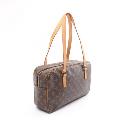 Louis Vuitton Shoulder Bag Cite GM Co Ting Canvas Leather Ready — view 2