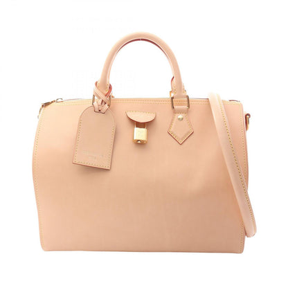 Louis Vuitton Handbag Speedy Soft 30 Beige Leather Suzu